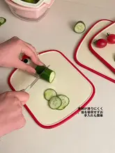 抗菌防カビのキッチン用まな板【両面使用・果物や野菜のカットに最適】