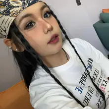 ヘッドスカーフ バンダナ ターバン レディース アメカジ ヴィンテージ ストリート ギャル アクセサリー おしゃれ「TheShiny」