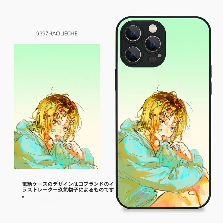 イラストレーターとのコラボスマホケース【iPhone対応・華為・小米・vivo・oppo対応】