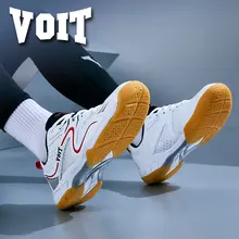 Voit バドミントンシューズ 男女兼用【クッション性・通気性・ランニング・カジュアル・卓球用】