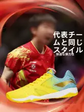 男女兼用 プロフェッショナル卓球シューズ【BOAシステム・滑り止め・通気性】
