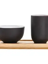 ウーロン茶 茶器セット【茶芸用・香りを楽しむカップ・紫砂製】