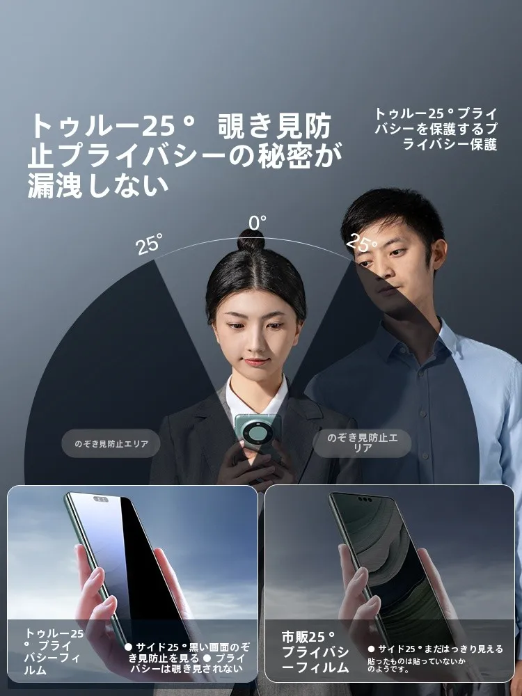 SmartDevil フィルムはファーウェイ Mate 70シリーズに完全対応する覗き見防止プライバシーフィルム