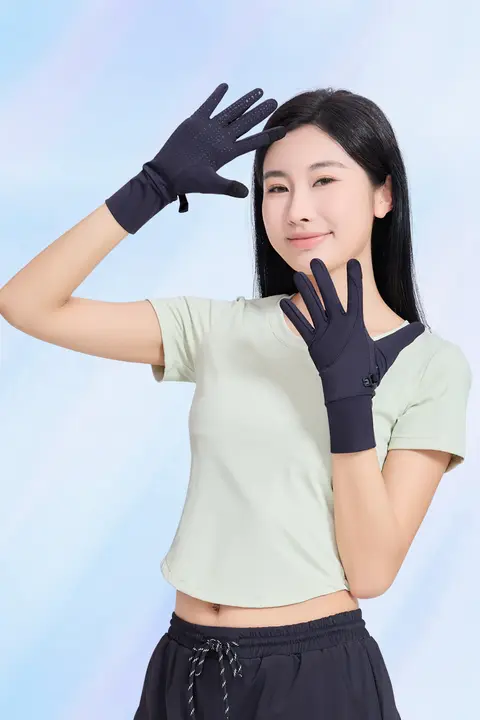 UVカット女性用手袋【タッチスクリーン対応・滑り止め・夏用】
