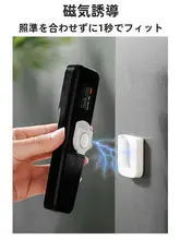 壁掛けリモコン収納ボックス【マグネットフック・穴あけ不要・テレビ・エアコン用】