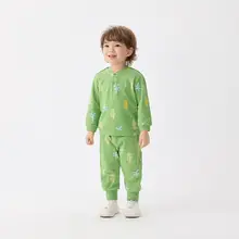 セットアップ 2点セット キッズ ボーイズ ガールズ 長袖 トップス パンツ おしゃれ 春 秋「moimoln」