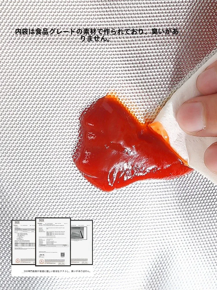 大容量アルミ箔保温弁当バッグ：通勤シーンでの実用性と温度保持性能の詳細解析