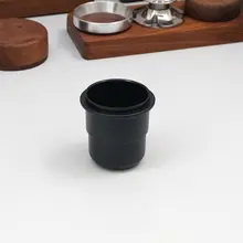 コーヒー豆用粉受けカップ【防静電・イタリアンハンドル・厚手】