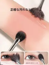 ハイライトブラシ 斜め 頭部用シェーディングブラシ シェーディングブラシ メイクブラシ ポータブル サイドシェーディング