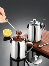 304不锈鋼製 チリオイルポット【高温耐性・家庭用・調味料保存用】