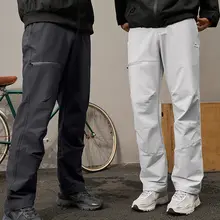 UZIS 秋冬用 男性用防風防水ストレートパンツ【快適な着心地・カジュアルスタイル】