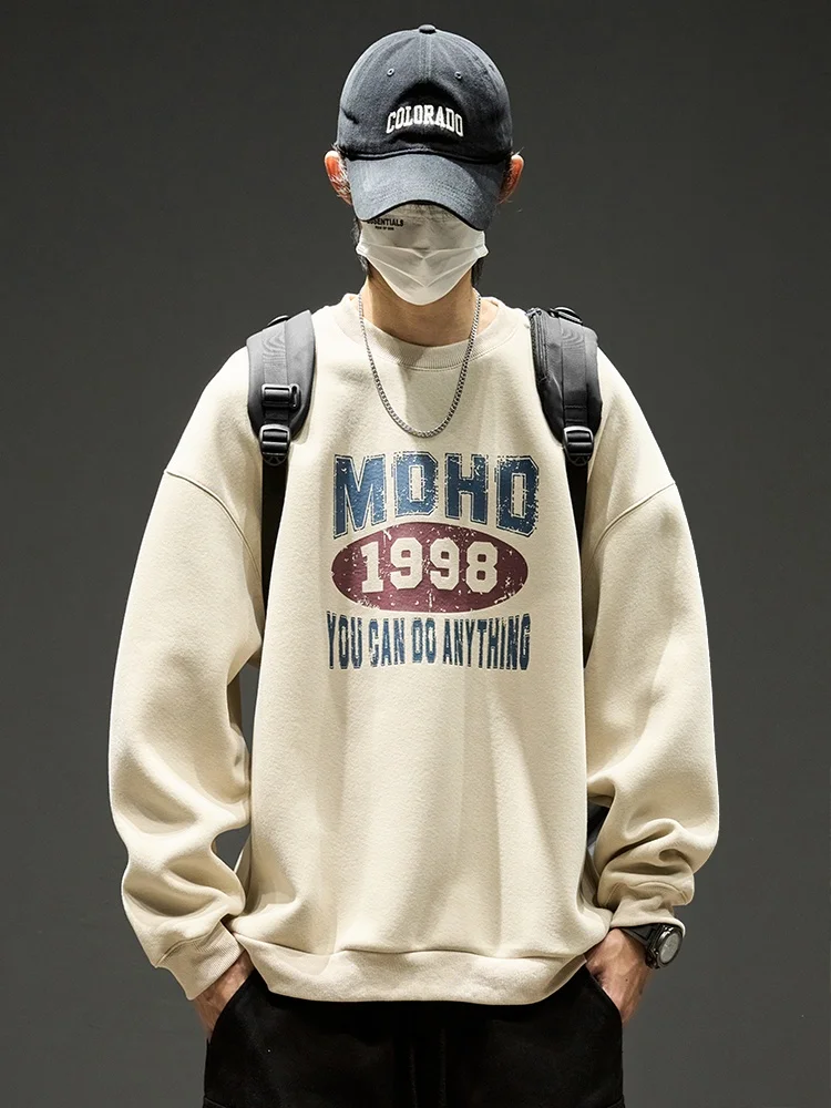 春服 メンズ 通勤に不安？アメリカンスタイルのラウンドネックスウェットが解決する