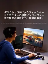 DisplayPort HDMI 変換アダプタ 4K対応 高画質 PC モニター テレビ 接続 「UGREEN」