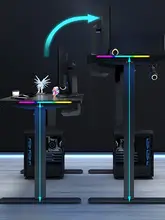 電動昇降デスク【ゲーミングテーブル・カーボンファイバー製】