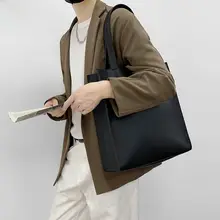 通勤用レザー製メンズトートバッグ【肩掛け対応・カジュアルビジネス用】