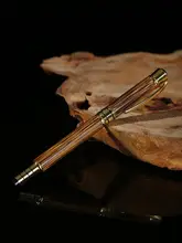竹製ダブルヘッドペン【金丝竹・万年筆・ボールペン・中性水性ペン】
