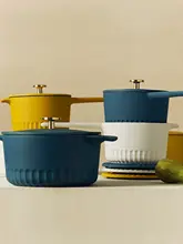 JZ エナメル鋳鉄製マルチクッキングポット【北欧スタイル・IH対応】