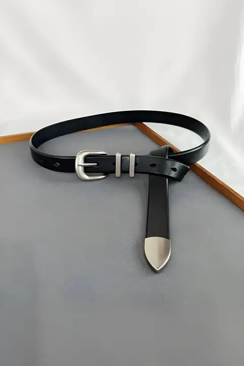 ベルト 男女共通 本革 シルバーのバックル 高級感 一級牛革 イン風 アクセサリー