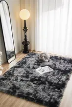 北欧デザインのフワフワラグ【厚手・ベッドルーム・リビング用・おしゃれな女の子の部屋に最適】