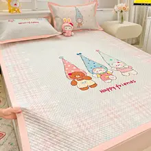 涼感シート【アイスシルク・エアコン対応・洗濯機可・学生寮用】