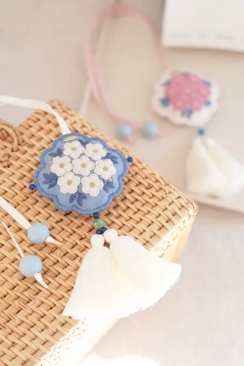 手作り DIY 花刺繍サシェ素材パッケージ