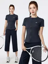夏用ランニングウェア【女性用・半袖・速乾・透湿・後ろポケット付き】（セットアップ対応）