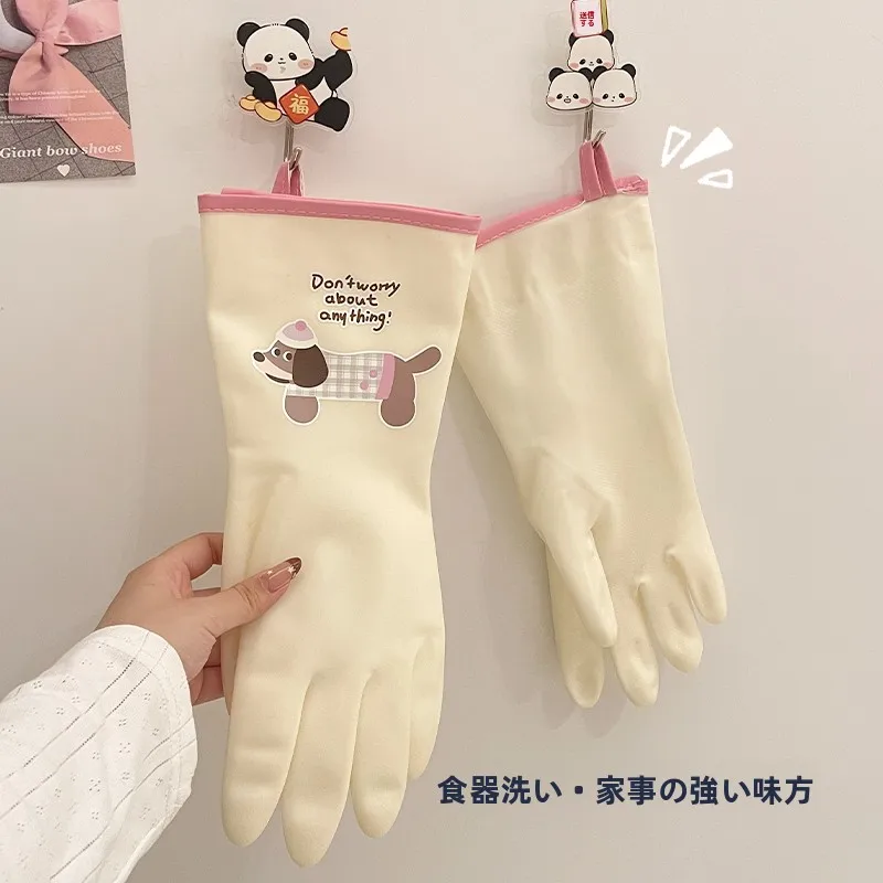 冬用耐久性防水手袋：厚手フリースライニングでキッチン作業中の手荒れを防ぐ