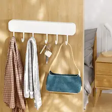 穴あけ不要 壁掛け用キッチン収納ラック【スプーン・ヘラ・ナイフ用フック付き】