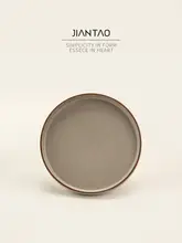 プレート 家庭用 創造的 和風 手作り 陶器 粗陶