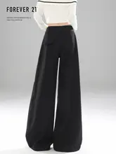 高級感あるブラックのスリムパンツ【ハイウエスト・ワイドレッグ・カジュアルスタイル】