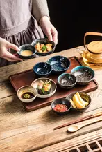 レトロ和風小鉢【火鍋用・調味料・寿司盛り付け・親子丼スタイル】