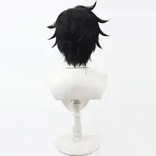 コスプレ用ウィッグ【ブラック・キャラクター風・レディース】