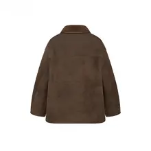 冬季用 短丈アウター【環境に配慮したフリース・スラブ美学デザイン】