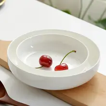 ボウル 深い皿 家庭用食器 磁器 白 深い皿