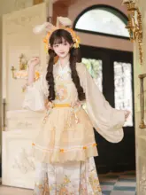 琵琶袖のマ面裙漢服【オリジナルデザイン・漢洋折衷・女性用】（セットアップ対応）