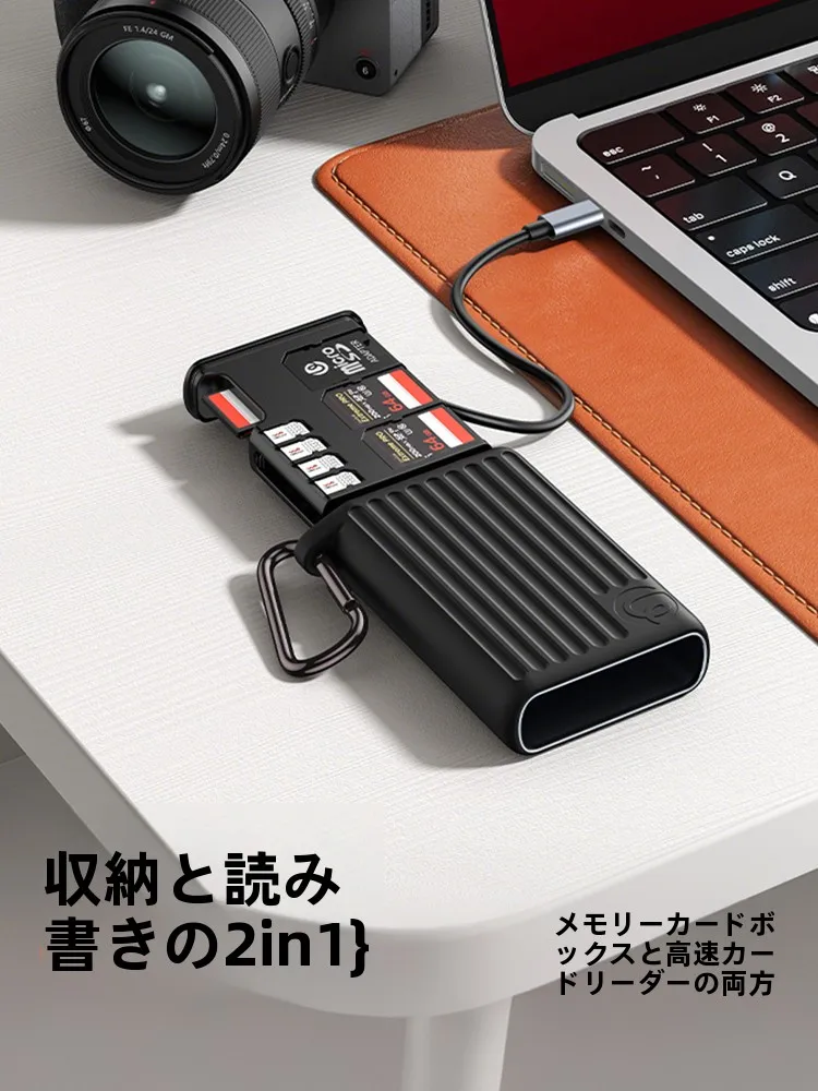 スマホでSDカードを読み取るには？多機能カードリーダーが本当に役立つ理由とは？