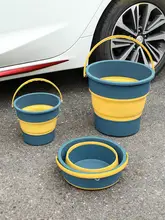 ゴミ箱 車載 車内 用 折りたたみ式 バケツ 湿干両用
