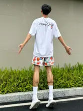 ランニングトレーニングショートパンツ【速乾・スポーツ・サイドメッシュ・膝上丈】