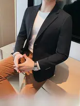 華やかなワッフル柄 メンズジャケット【春秋用・スリムフィット・スタイリッシュ】（セットアップ対応）