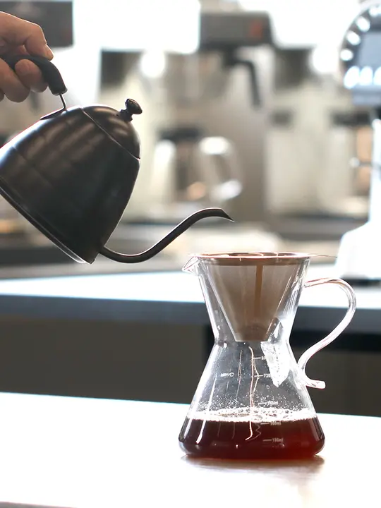 ドリップコーヒーポットセット【手挽き・フィルターカップ・コーヒー器具】（セットアップ対応）