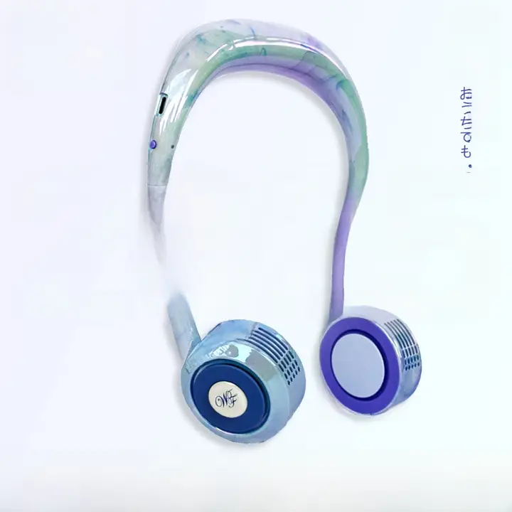 羽根なし首掛け扇風機【小型・ポータブル・静音・子供用】