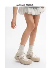 魔術テープ付きスポーツサンダル【春夏用・カジュアルデザイン・ブローチスタイル】（セットアップ対応）