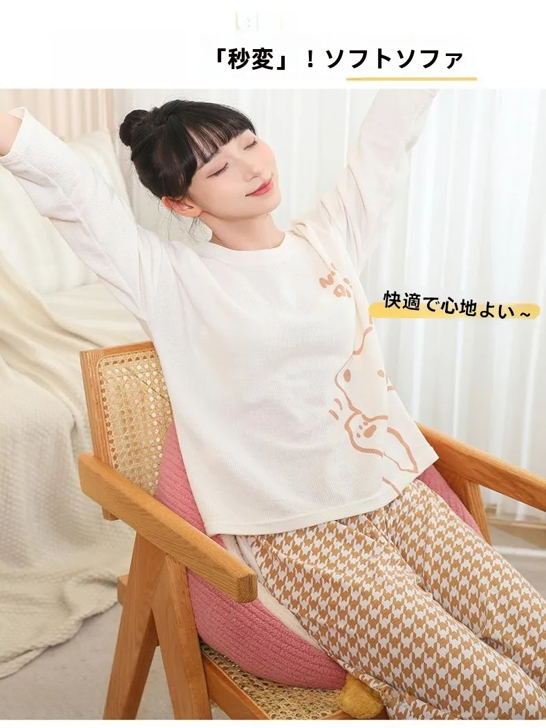 もこもこ座椅子：極上の柔らかさを実現する一体型オフィス用クッション
