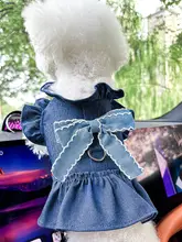 ペット用ドッグワンピース【春夏・かわいいデザイン・トイプードル用】（セットアップ対応）