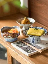 青花磁器製 高脚ティーセット用プレート【デザート皿・高足デザイン・精緻な陶器】