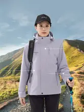 朱雀色の防風三合一登山ジャケット【秋冬用・加厚・フリースライニング】（セットアップ対応）