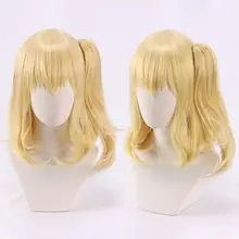 芙兰朵露 コスプレ用ウィッグ【マングゴールド・アニメキャラクター】