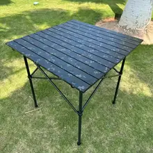 超軽量アルミ合金製折りたたみテーブル【アウトドア・キャンプ・ BBQ・自家用】（セットアップ対応）