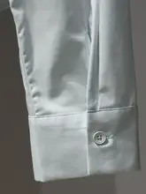 甘美な印象の長袖シャツ【冬用・シンプルデザイン・女性用】