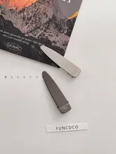 前髪クリップ メタル ヘアライン加工 シルバーグレー 韓流 上品 碎髪アレンジ